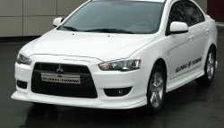 Накладка переднего бампера Mitsubishi global-Tuning Mitsubishi Lancer 10 хэтчбэк дорестайлинг (2007-2010)