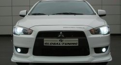 Реснички Mitsubishi Global-Tuning Mitsubishi (Митсубиси) Lancer (Лансер)  10 (2007-2017) 10 седан дорестайлинг, хэтчбэк дорестайлинг, седан рестайлинг, хэтчбек 5 дв рестайлинг