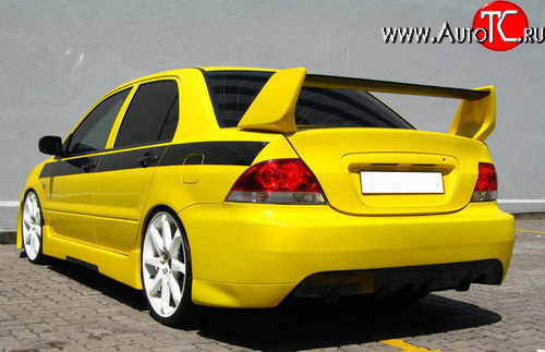 10 699 р. Антикрыло Accolade Evo Mitsubishi Lancer 9 1-ый рестайлинг седан (2003-2005) (Неокрашенный)  с доставкой в г. Таганрог