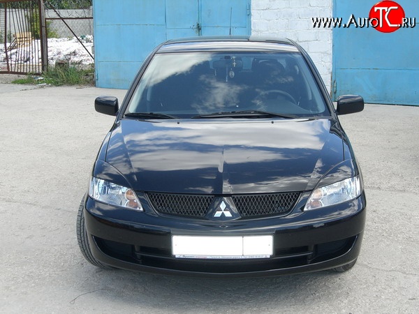 849 р. Комплект широких ресничек Evo V2 Mitsubishi Lancer 9 1-ый рестайлинг универсал (2003-2005) (Неокрашенные)  с доставкой в г. Таганрог