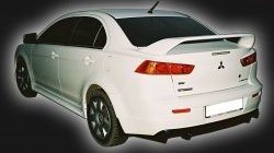 Накладка заднего бампера GT Dynamics Mitsubishi Lancer 10 CY седан рестайлинг (2011-2017)