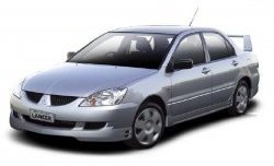 5 999 р. Пороги накладки EGR Mitsubishi Lancer 9 1-ый рестайлинг универсал (2003-2005) (Неокрашенные)  с доставкой в г. Таганрог. Увеличить фотографию 3