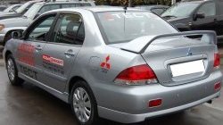 Накладка заднего бампера GT Dynamics Mitsubishi Lancer 9 2-ой рестайлинг седан (2005-2009)