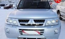 5 949 р. Вставки для модульной оптики Sport  Mitsubishi Pajero  3 V70 (1999-2003) дорестайлинг (кузов: дорестайлинг (без креплений))  с доставкой в г. Таганрог. Увеличить фотографию 1