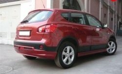 2 089 р. Пороги накладки Городская Легенда Nissan Qashqai 1 дорестайлинг (2007-2010) (Неокрашенные)  с доставкой в г. Таганрог. Увеличить фотографию 2