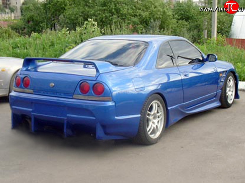 9 999 р. Задний бампер DoLuck Nissan Skyline R33 (1993-1998) (Неокрашенный)  с доставкой в г. Таганрог