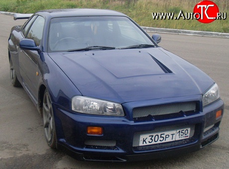 9 549 р. Передний бампер GTR Nissan Skyline R33 (1993-1998) (Неокрашенный)  с доставкой в г. Таганрог