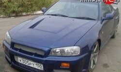 9 549 р. Передний бампер GTR Nissan Skyline R33 (1993-1998) (Неокрашенный)  с доставкой в г. Таганрог. Увеличить фотографию 2