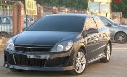 10 399 р. Передний бампер DM-Style  Opel Astra  H GTC (2004-2011) хэтчбек 3 дв. дорестайлинг, хэтчбек 3 дв. рестайлинг (Без сетки, Неокрашенный)  с доставкой в г. Таганрог. Увеличить фотографию 3