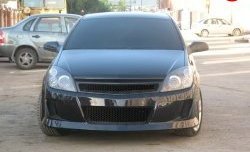 10 399 р. Передний бампер DM-Style  Opel Astra  H GTC (2004-2011) хэтчбек 3 дв. дорестайлинг, хэтчбек 3 дв. рестайлинг (Без сетки, Неокрашенный)  с доставкой в г. Таганрог. Увеличить фотографию 4