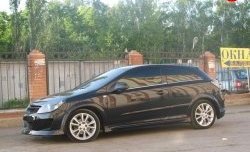 4 599 р. Пороги накладки DM-Style  Opel Astra  H GTC (2004-2011) хэтчбек 3 дв. дорестайлинг, хэтчбек 3 дв. рестайлинг (Неокрашенные)  с доставкой в г. Таганрог. Увеличить фотографию 2