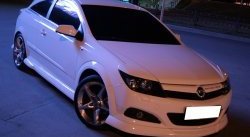 Накладка переднего бампера Global Tuning Opel (Опель) Astra (Астра)  H GTC (2004-2011) H GTC хэтчбек 3 дв. дорестайлинг, хэтчбек 3 дв. рестайлинг