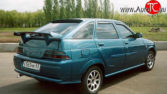 1 099 р. Нижний спойлер Кураж Daihatsu Coo (2005-2012) (Неокрашенный)  с доставкой в г. Таганрог