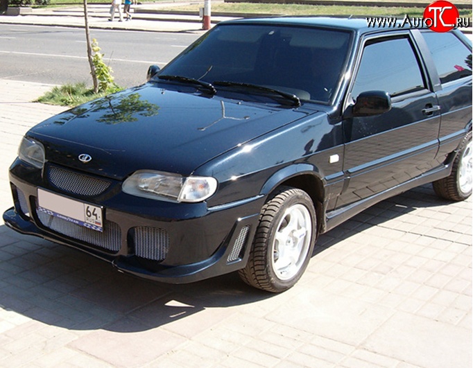 3 099 р. Передний бампер M-VRS Лада 2113 (2004-2013) (Неокрашенный)  с доставкой в г. Таганрог