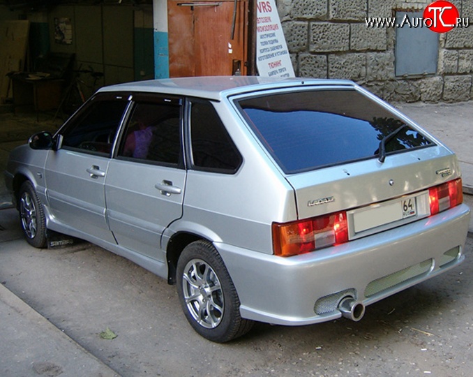 2 899 р. Задний бампер M-VRS Лада 2108 (1984-2003) (Неокрашенный)  с доставкой в г. Таганрог