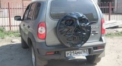 3 899 р. Чехол запасного колеса Трофей Снайпера  Chevrolet Niva  2123 (2002-2020), Лада 2123 (Нива Шевроле) (2002-2021), Лада Нива Трэвел (2021-2024) (Неокрашенный)  с доставкой в г. Таганрог. Увеличить фотографию 7