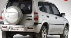 3 399 р. Дефлектор Ниагара 2  Chevrolet Niva  2123 (2002-2020), Лада 2123 (Нива Шевроле) (2002-2021), Лада Нива Трэвел (2021-2025) (Неокрашенный)  с доставкой в г. Таганрог. Увеличить фотографию 2