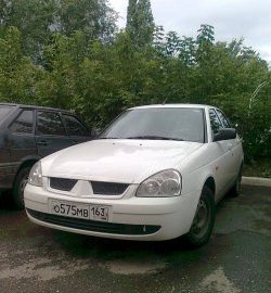 Решётка радиатора Car.t MMC Style Лада Приора 2171 универсал дорестайлинг  (2008-2014)