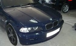 1 149 р. Реснички CarZone  BMW 3 серия  E46 (1998-2001) седан дорестайлинг (Неокрашенные)  с доставкой в г. Таганрог. Увеличить фотографию 6