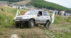 899 р. Передние широкие брызговики Лидер  Chevrolet Niva  2123 (2002-2008), Лада 2123 (Нива Шевроле) (2002-2008)  с доставкой в г. Таганрог. Увеличить фотографию 3