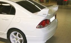 10 699 р. Антикрыло Mugen  Honda Civic  FD (2005-2011) седан дорестайлинг, седан рестайлинг (Неокрашенный)  с доставкой в г. Таганрог. Увеличить фотографию 5