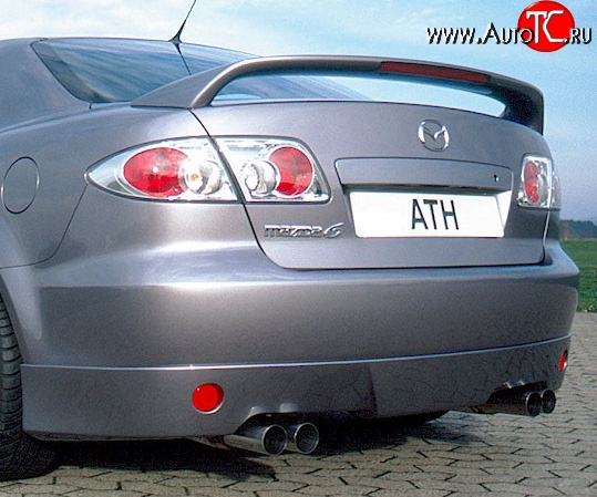 5 949 р. Спойлер ATH Mazda 6 GG седан дорестайлинг (2002-2005) (Неокрашенный)  с доставкой в г. Таганрог