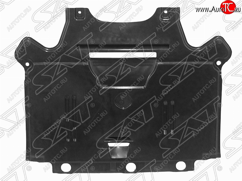 3 189 р. Защита двигателя SAT (задняя часть)  Audi A4  B8 (2007-2011) дорестайлинг, седан, дорестайлинг, универсал (Задняя часть)  с доставкой в г. Таганрог