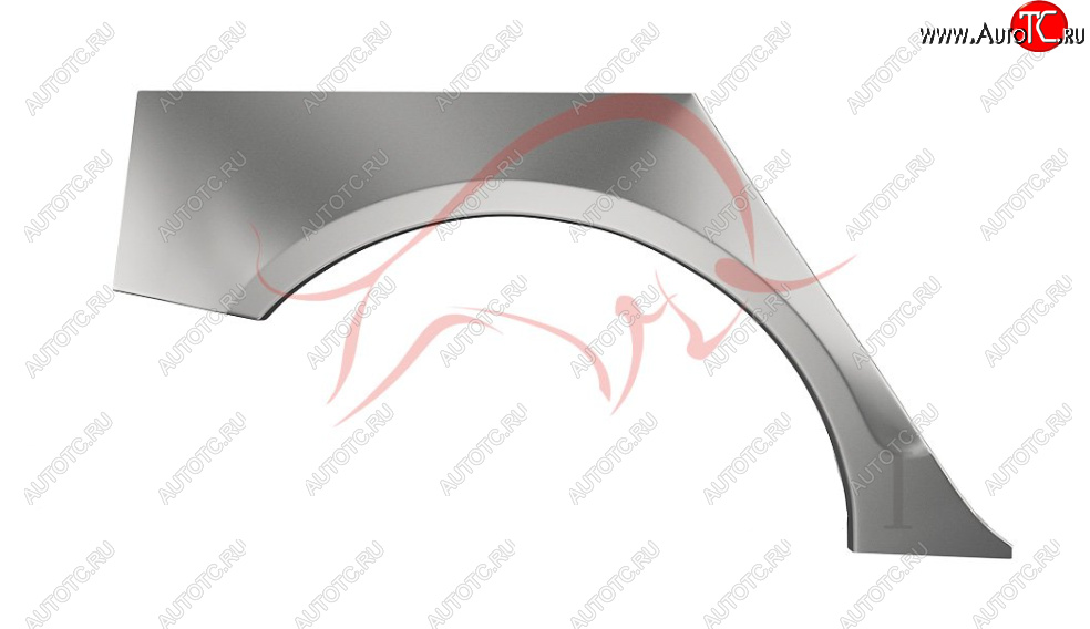 2 189 р. Правая задняя ремонтная арка (внешняя) Wisentbull  Audi A4  B8 (2007-2015) дорестайлинг, седан, дорестайлинг, универсал, рестайлинг, седан, рестайлинг, универсал  с доставкой в г. Таганрог