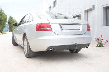 42 749 р. Фаркоп Aragon. (шар V) Audi A6 C6 дорестайлинг, седан (2004-2008)  с доставкой в г. Таганрог. Увеличить фотографию 6