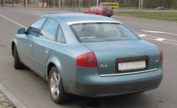 1 489 р. Козырёк на заднее стекло Jaguar Audi A6 C5 дорестайлинг, седан (1997-2001)  с доставкой в г. Таганрог. Увеличить фотографию 1