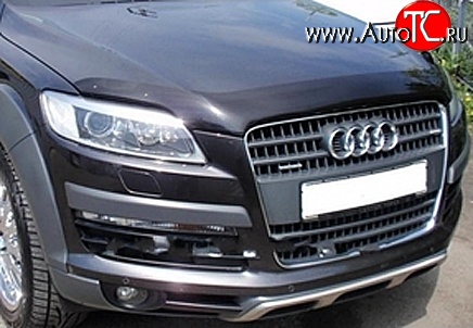 3 169 р. Дефлектор капота NovLine  Audi Q7  4L (2005-2009) дорестайлинг  с доставкой в г. Таганрог