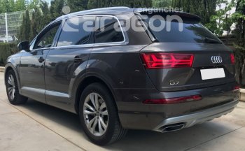 22 699 р. Фаркоп Aragon Audi Q7 4L дорестайлинг (2005-2009) (тип шара: V)  с доставкой в г. Таганрог. Увеличить фотографию 4