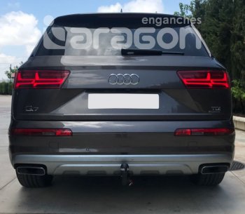 22 699 р. Фаркоп Aragon Audi Q8 4MN (2018-2022) (тип шара: V)  с доставкой в г. Таганрог. Увеличить фотографию 5