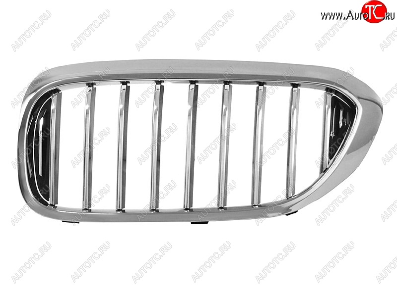 2 599 р. Решётка радиатора SAT  BMW 5 серия  G30 (2016-2020) дорестайлинг, седан (Хром)  с доставкой в г. Таганрог