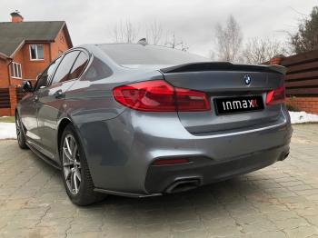 10 999 р. Пластиковые накладки M-порогов BMW 5 серия G30 дорестайлинг, седан (2016-2020)  с доставкой в г. Таганрог. Увеличить фотографию 11