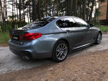 10 999 р. Пластиковые накладки M-порогов BMW 5 серия G30 дорестайлинг, седан (2016-2020)  с доставкой в г. Таганрог. Увеличить фотографию 23