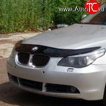 2 699 р. Дефлектор капота NovLine BMW 5 серия E60 седан дорестайлинг (2003-2007)  с доставкой в г. Таганрог