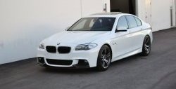 10 849 р. Накладка на передний бампер M-Performance BMW 5 серия F11 дорестайлинг, универсал (2009-2013) (Неокрашенная)  с доставкой в г. Таганрог. Увеличить фотографию 6