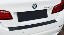 1 599 р. Накладка на задний бампер RA  BMW 5 серия  F10 (2009-2013) седан дорестайлинг (Поверхность шагрень)  с доставкой в г. Таганрог. Увеличить фотографию 2