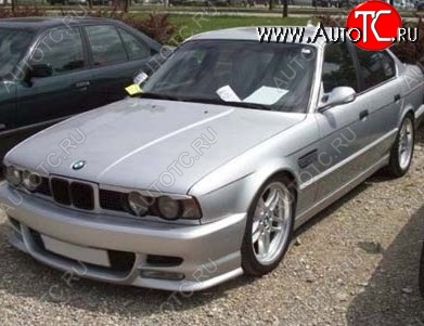 1 649 р. Реснички на фары CT v2 BMW 5 серия E34 седан дорестайлинг (1988-1994) (Неокрашенные)  с доставкой в г. Таганрог