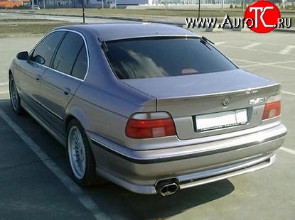 7 499 р. Накладка на задний бампер AC Schnitzer BMW 5 серия E39 седан дорестайлинг (1995-2000) (Неокрашенная)  с доставкой в г. Таганрог