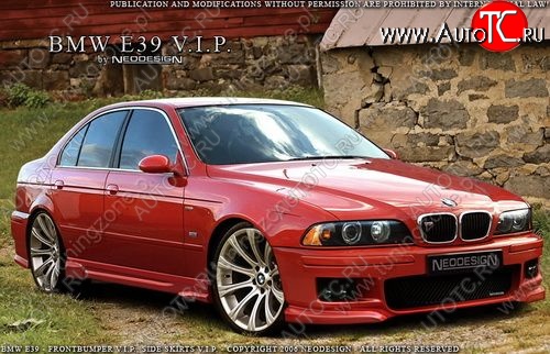 7 299 р. Передний бампер Neodesign BMW 5 серия E39 седан рестайлинг (2000-2003)  с доставкой в г. Таганрог