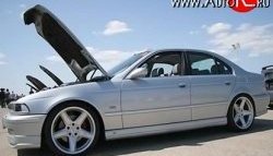 8 499 р. Пороги накладки AC Schnitzer  BMW 5 серия  E39 (1995-2003) седан дорестайлинг, седан рестайлинг (Неокрашенные)  с доставкой в г. Таганрог. Увеличить фотографию 1