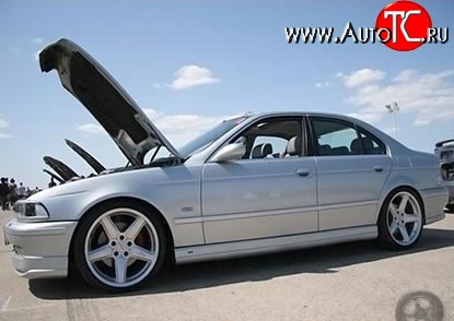 8 499 р. Пороги накладки AC Schnitzer BMW 5 серия E39 седан рестайлинг (2000-2003) (Неокрашенные)  с доставкой в г. Таганрог