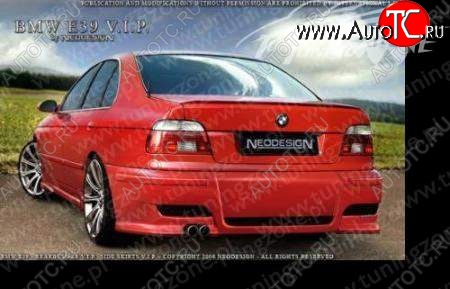 6 109 р. Задний бампер Neodesign BMW 5 серия E39 седан дорестайлинг (1995-2000)  с доставкой в г. Таганрог