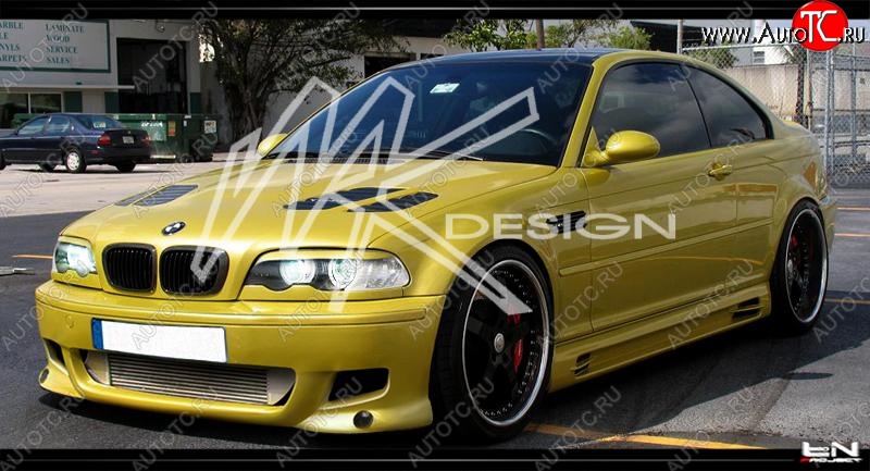 25 899 р. Передний бампер Kersher BMW 3 серия E46 седан дорестайлинг (1998-2001)  с доставкой в г. Таганрог