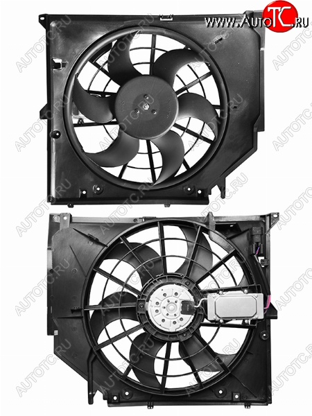 14 749 р. Вентилятор радиатора в сборе SAT  BMW 3 серия  E46 (1998-2005) седан дорестайлинг, седан рестайлинг  с доставкой в г. Таганрог