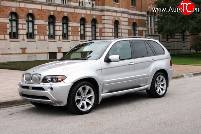 7 099 р. Передний бампер Aero (рестайлинг) BMW X5 E53 рестайлинг (2003-2006)  с доставкой в г. Таганрог