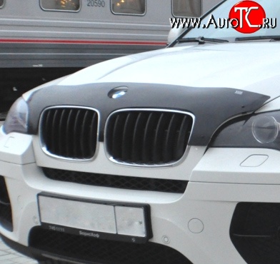 699 р. Дефлектор капота NovLine BMW X5 E70 рестайлинг (2010-2013)  с доставкой в г. Таганрог