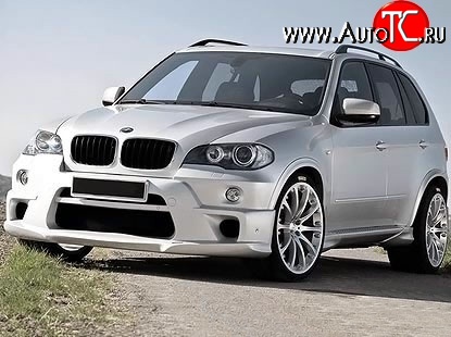 21 499 р. Передний бампер Hartge Style BMW X5 E70 дорестайлинг (2006-2010) (Неокрашенный)  с доставкой в г. Таганрог